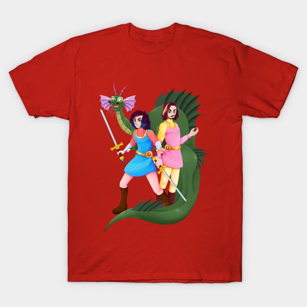 Game Grumps Dragon Lair T-Shirt by ASinglePetal